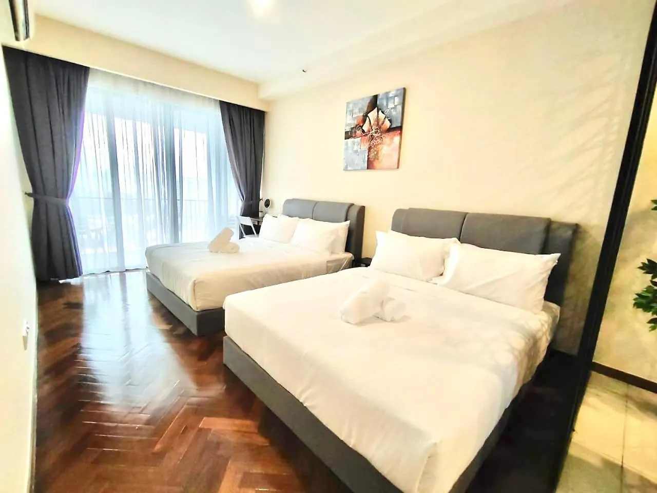شقة Seaview Water Purify Cozy Comfortable For Short & Long Stay In The Landmark By Katana جورج تاون